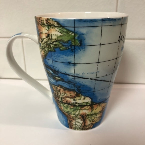 The Globe Coffee Tea Mug by Paul Cardew - Compass - Picture 2 of 8